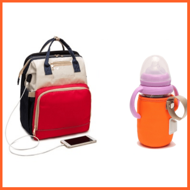 Multi Use Mom Backpack - With Usb Charging | whatagift.com.au.