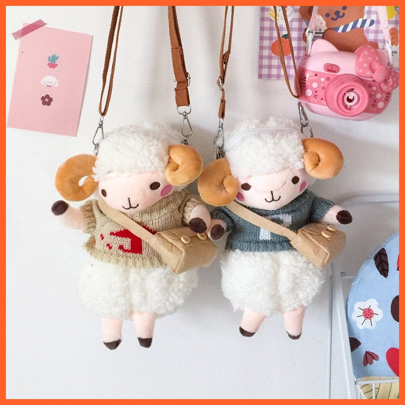 whatagift.com.au Bags & Bagpacks 3D Creative Sheep Crossbody Bag | Fashion Cute Cartoon Animals Shoulder Bag