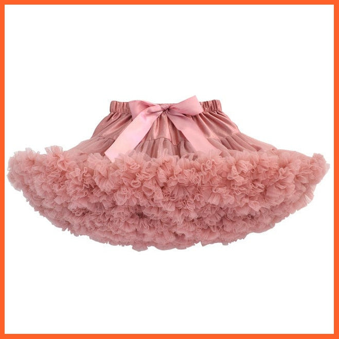 whatagift.com.au Bean Sand Pink / 2T New Spring Multicolor Tutu Skirts for Baby Girls