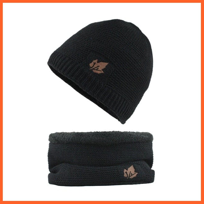 Geometric Skullies Beanies Winter Knitted Hat | Balaclava Beanie Scarf Men Winter Hats Mask Brand Caps | whatagift.com.au.