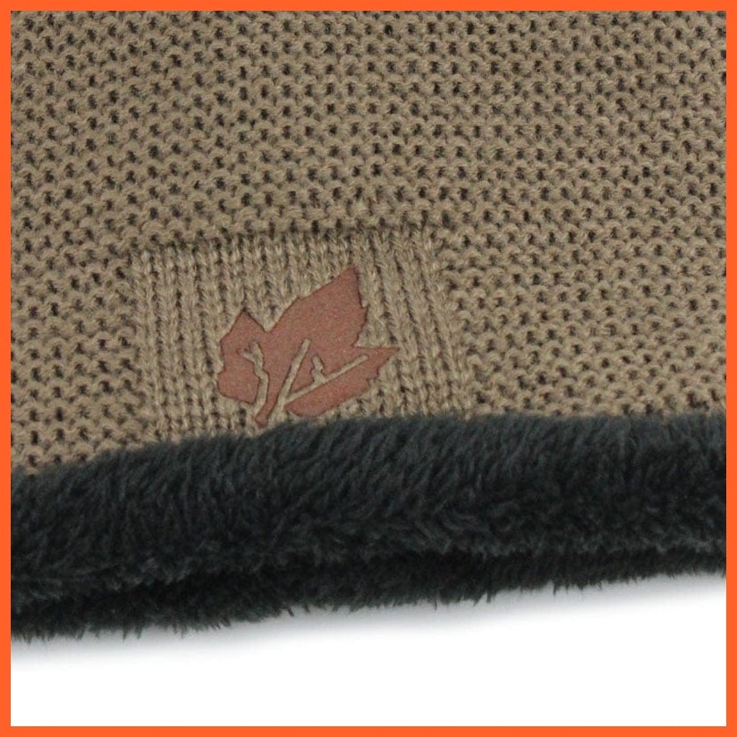 Geometric Skullies Beanies Winter Knitted Hat | Balaclava Beanie Scarf Men Winter Hats Mask Brand Caps | whatagift.com.au.