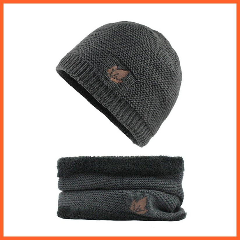 Geometric Skullies Beanies Winter Knitted Hat | Balaclava Beanie Scarf Men Winter Hats Mask Brand Caps | whatagift.com.au.