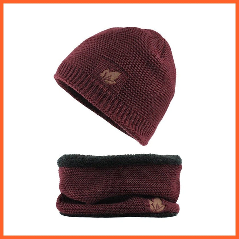 Geometric Skullies Beanies Winter Knitted Hat | Balaclava Beanie Scarf Men Winter Hats Mask Brand Caps | whatagift.com.au.