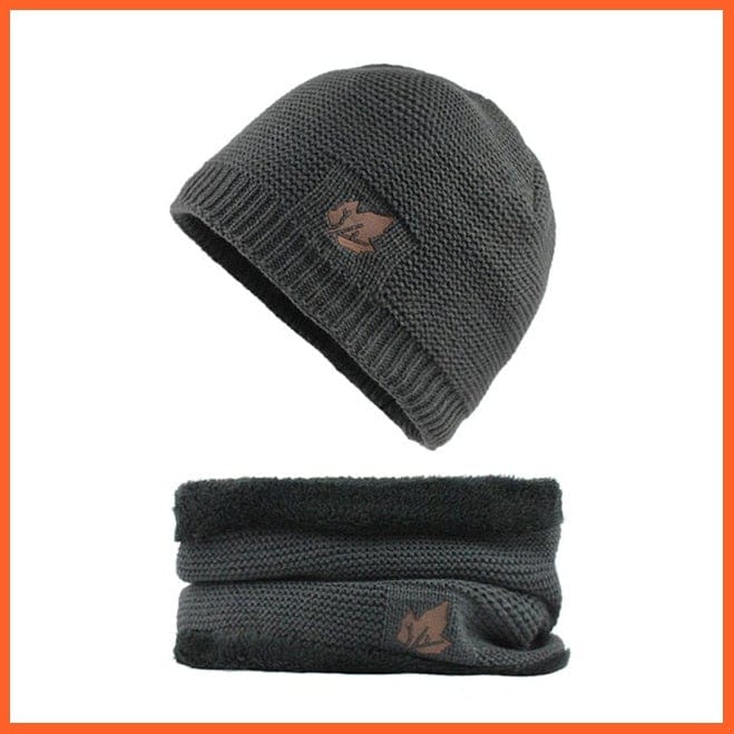 Geometric Skullies Beanies Winter Knitted Hat | Balaclava Beanie Scarf Men Winter Hats Mask Brand Caps | whatagift.com.au.