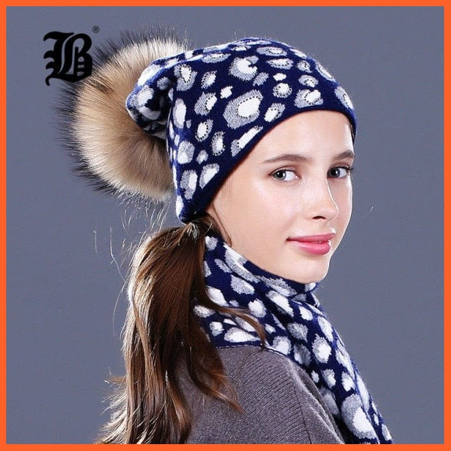 Fashion Brand Women Hats Scarf For Winter | High Quality Rhinestones  Beanies Warm Autumn Angora Knitted Caps | whatagift.com.au.