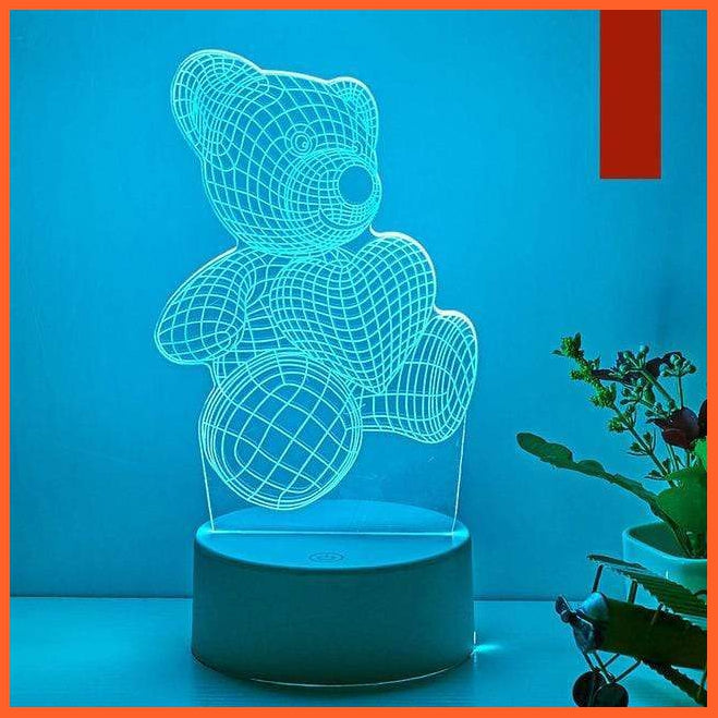 Led Night Lamps - Various Designs And Colors | whatagift.com.au.