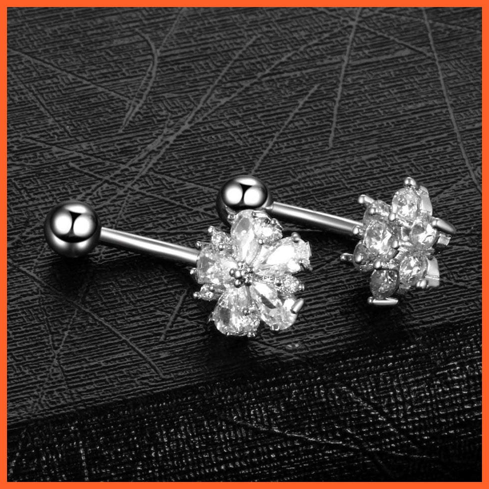 Steel Belly Button Piercings | Naval Piercing Ring | Dangle Earrings Piercing Jewelry | whatagift.com.au.