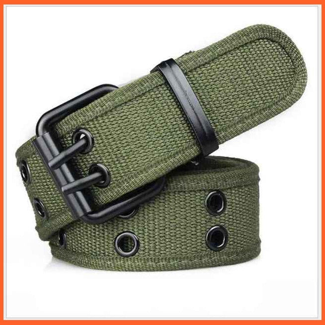 Canvas Waist Belt With Double Pin Buckle | whatagift.com.au.