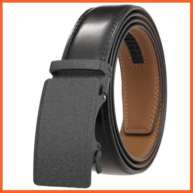 Genuine Leather Belts For Men With Automatic Buckle | whatagift.com.au.