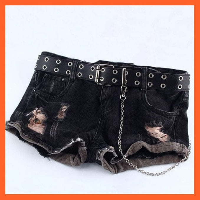 whatagift.com.au Belt black belt and chain / 100cm Punk Pu Leather Waist Belt With Double Pin Buckle Black