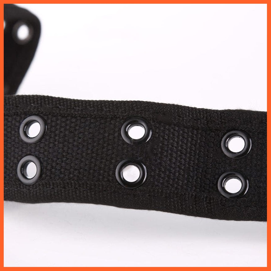 Canvas Waist Belt With Double Pin Buckle | whatagift.com.au.