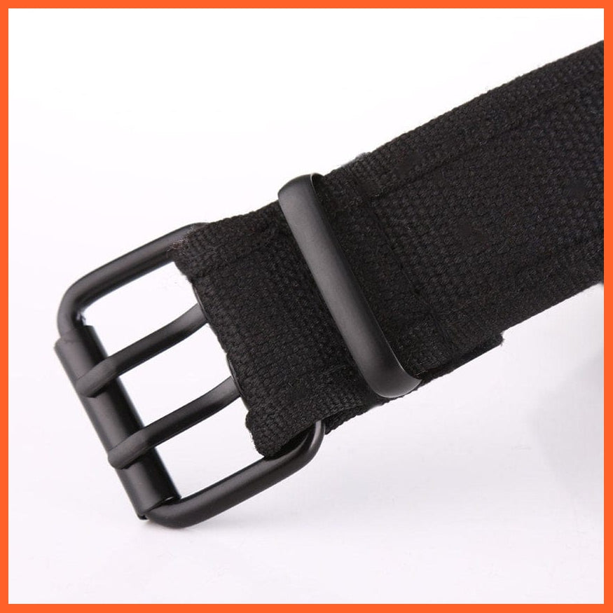 Canvas Waist Belt With Double Pin Buckle | whatagift.com.au.