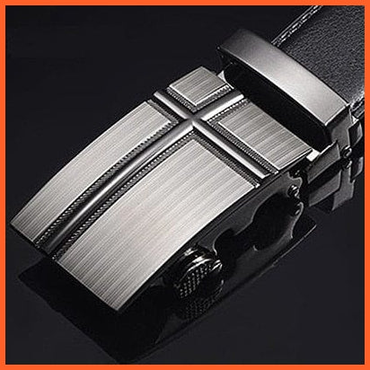 Genuine Leather Belts For Men With Automatic Buckle | whatagift.com.au.
