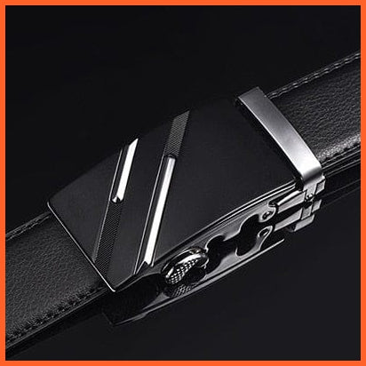 Genuine Leather Belts For Men With Automatic Buckle | whatagift.com.au.
