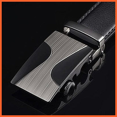 Genuine Leather Belts For Men With Automatic Buckle | whatagift.com.au.