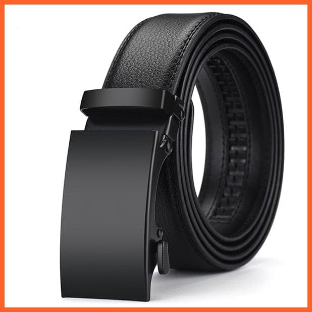 Genuine Leather Belts For Men With Automatic Buckle | whatagift.com.au.