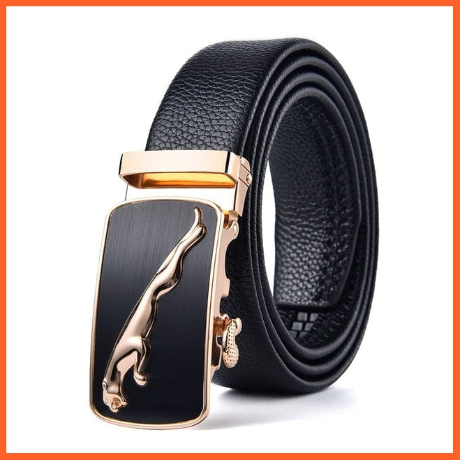 Genuine Leather Belts For Men With Automatic Buckle | whatagift.com.au.