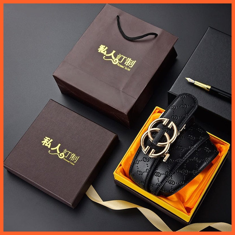 Genuine Leather Belts For Women With Stylish Buckle | whatagift.com.au.
