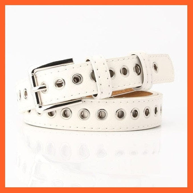 Women Pu Leather Belt 66 Styles Metal Buckle Waistband | whatagift.com.au.