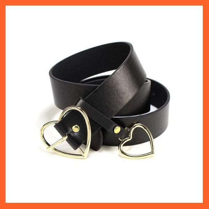 Women Pu Leather Belt 66 Styles Metal Buckle Waistband | whatagift.com.au.