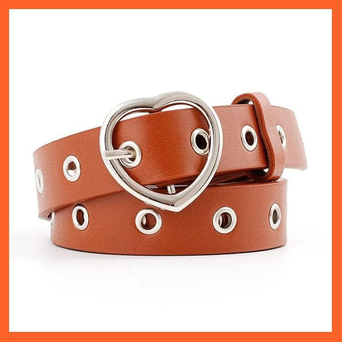 Women Pu Leather Belt 66 Styles Metal Buckle Waistband | whatagift.com.au.