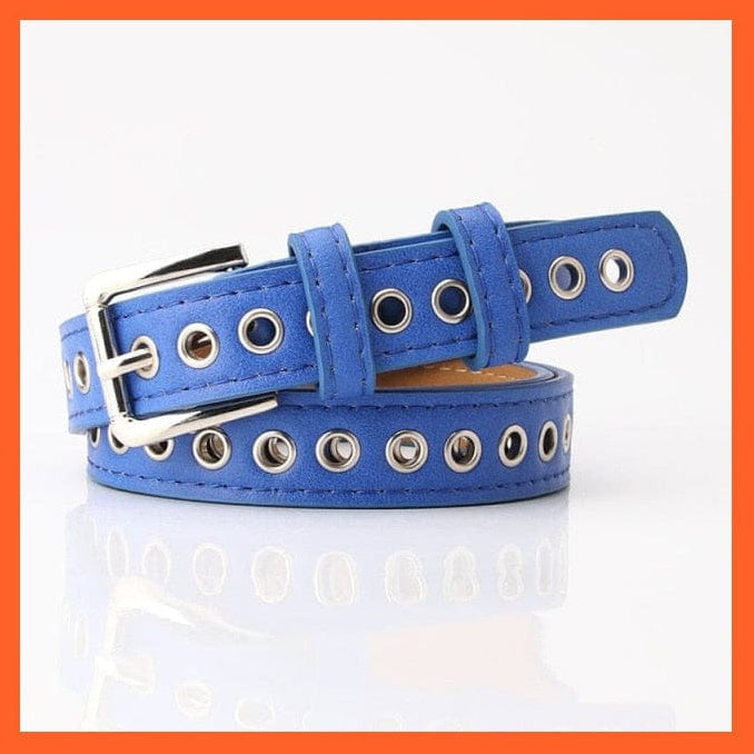 Women Pu Leather Belt 66 Styles Metal Buckle Waistband | whatagift.com.au.