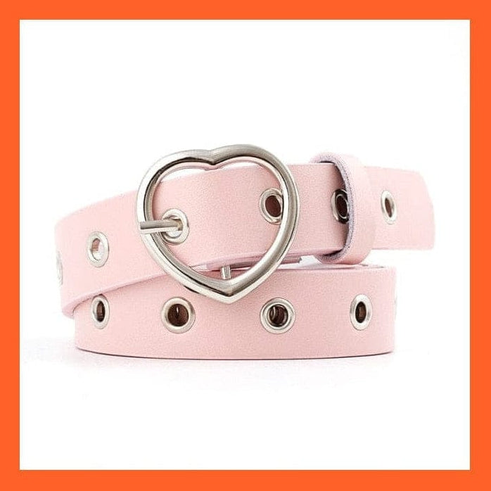 whatagift.com.au belt Women Pu Leather Belt 66 Styles Metal Buckle Waistband