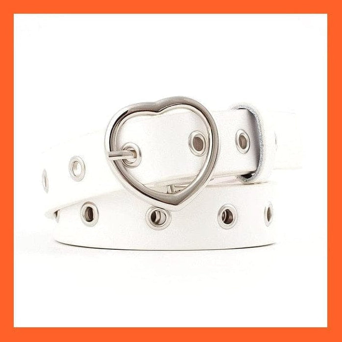 whatagift.com.au belt Women Pu Leather Belt 66 Styles Metal Buckle Waistband