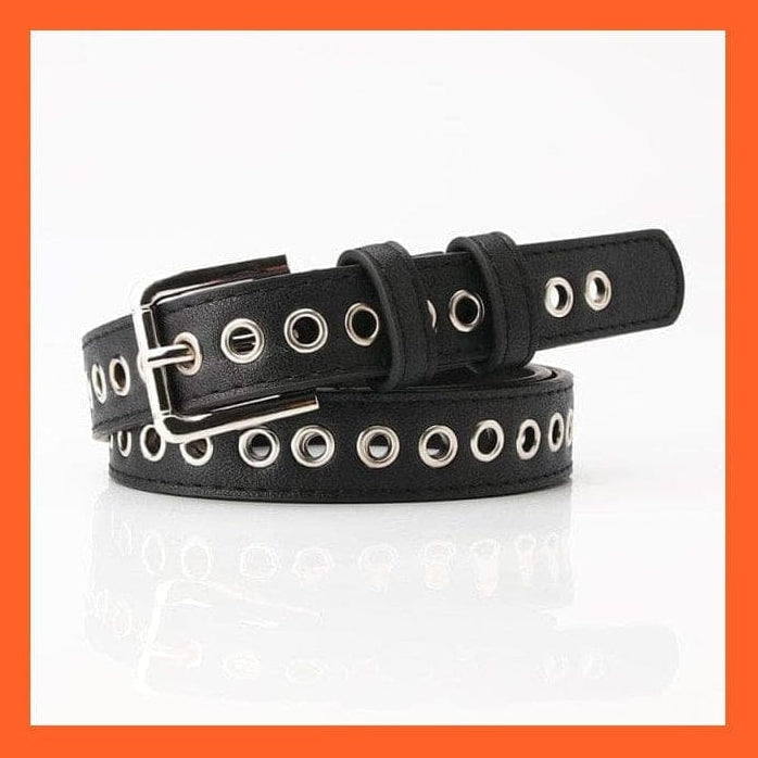 whatagift.com.au belt Women Pu Leather Belt 66 Styles Metal Buckle Waistband