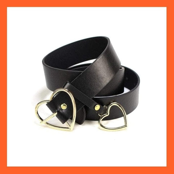 whatagift.com.au belt Women Pu Leather Belt 66 Styles Metal Buckle Waistband