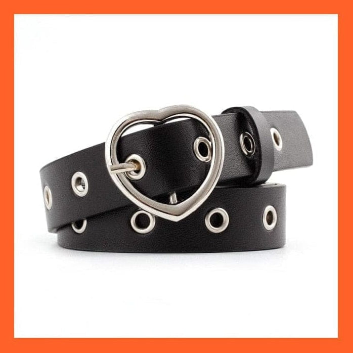 whatagift.com.au belt Women Pu Leather Belt 66 Styles Metal Buckle Waistband