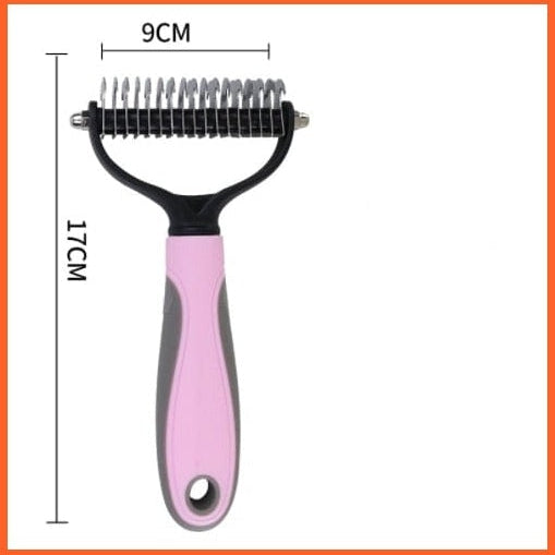 whatagift.com.au big pink opp bag Pet Grooming Comb Brush