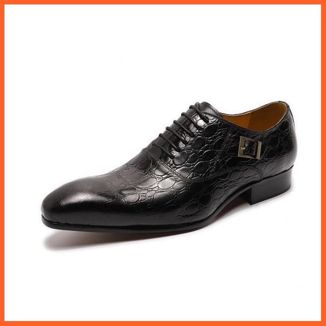 Brogue Formal Genuine Leather Lace Up Shoes | whatagift.com.au.