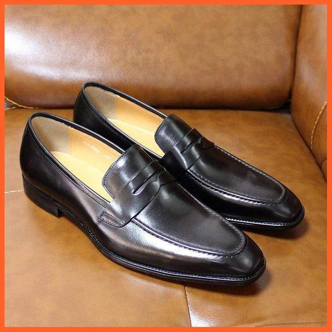 Handmade Genuine Leather Party Shoes For Men | whatagift.com.au.