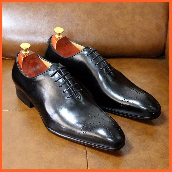 whatagift.com.au Black / 13 Italian Party Formal Shoes