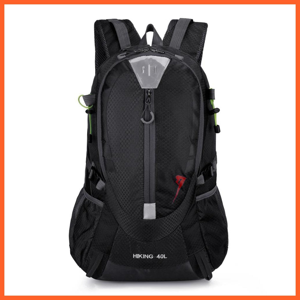 whatagift.com.au Black 40L Waterproof  TravelBackpack Men