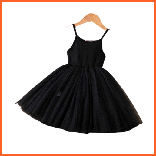 whatagift.com.au black 7-2 / 3 T ( 100 CM ) Girls Lace Dress New Floral Kids Dresses