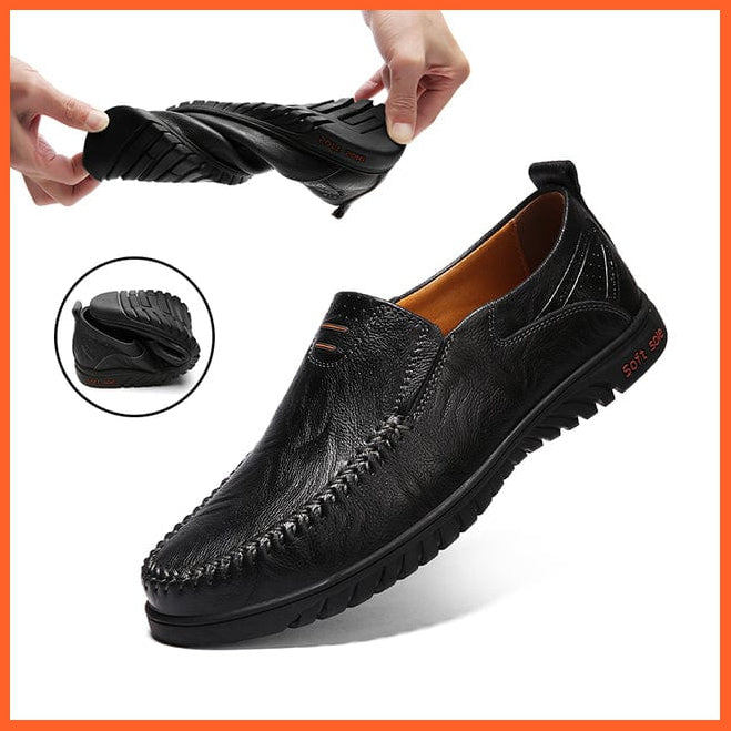 whatagift.com.au Black / 8 Casual Slip on Formal Loafers