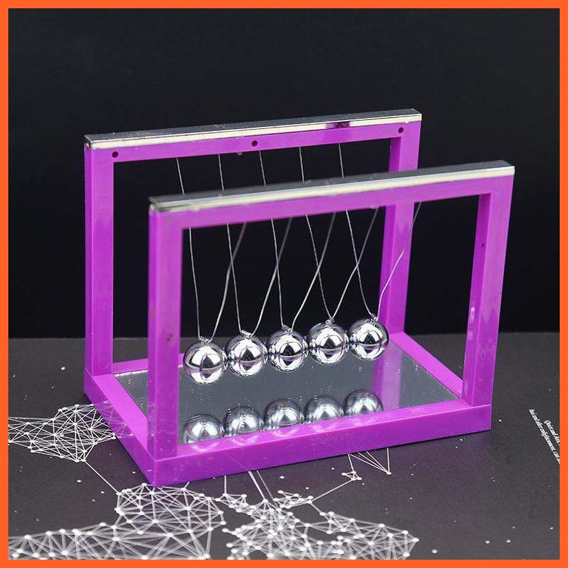 Colored Newton Pendulum Balls For Desk | whatagift.com.au.