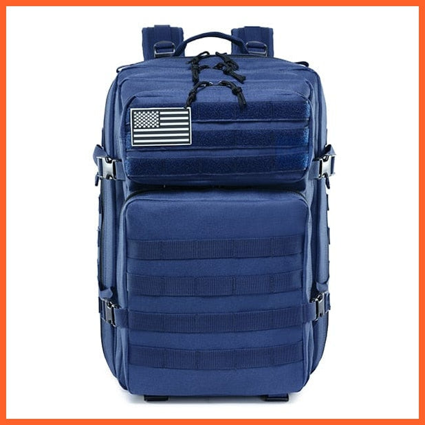 whatagift.com.au Blue / China 50L Camouflage Army Backpack | Military Tactical Waterproof Bags