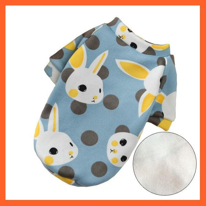 whatagift.com.au Blue Rabbit / XS-10 / CHINA Sweet Small Pet Dog And Cat Clothes