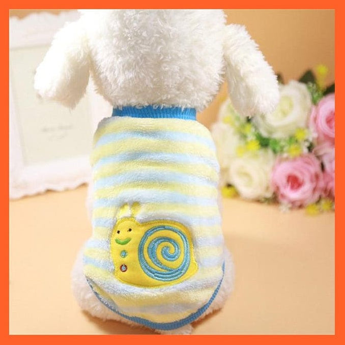whatagift.com.au Blue Yellow / XXS Soft Fleece Kitten Outfit | Soft Cat Fleece Clothes For Comfort Fitting