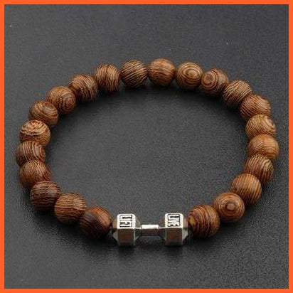 Natural Wood Beads Cross Bracelets Onyx Meditation Prayer Bracelet | whatagift.com.au.