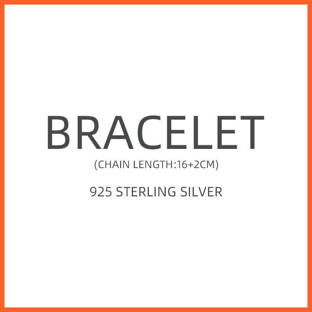 whatagift.com.au Bracelet 925 Silver CZ Stars Aircraft Chain Bracelets & Anklet
