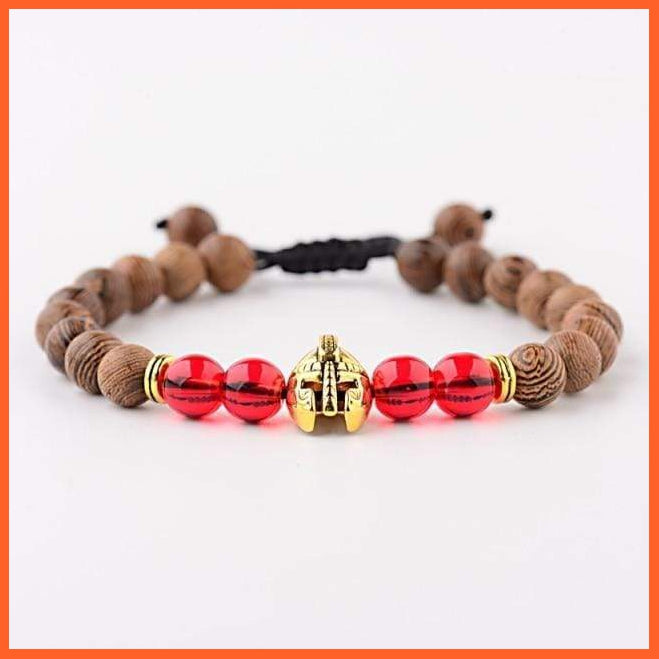 Natural Wood Beads Cross Bracelets Onyx Meditation Prayer Bracelet | whatagift.com.au.