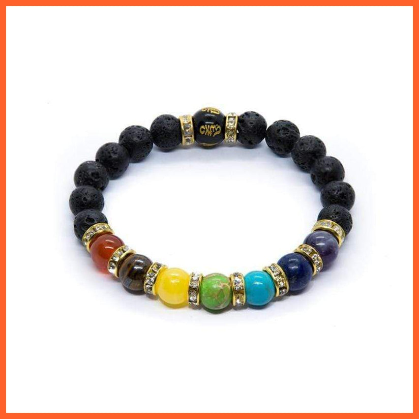 Seven Chakra Bracelet Meditative Mind And Peaceful Mind | whatagift.com.au.