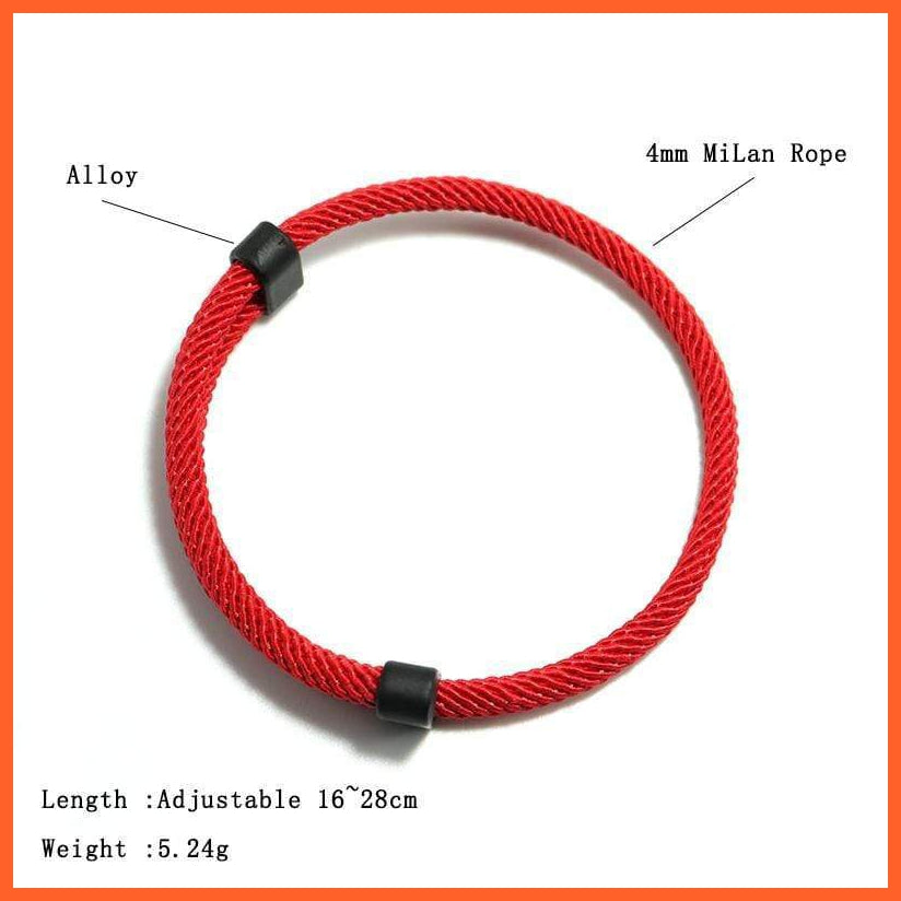 Thread Bracelet Adjustable Meditation Braclet | whatagift.com.au.