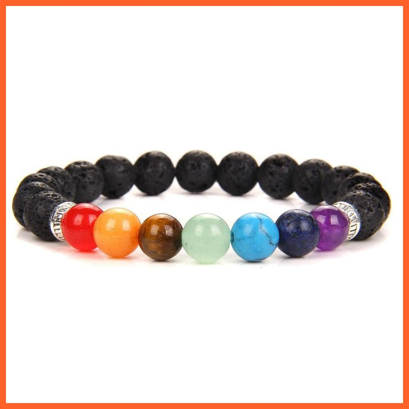 Seven Chakra Yoga Energy Bracelets | Energy Peace Meditation Bracelets | whatagift.com.au.