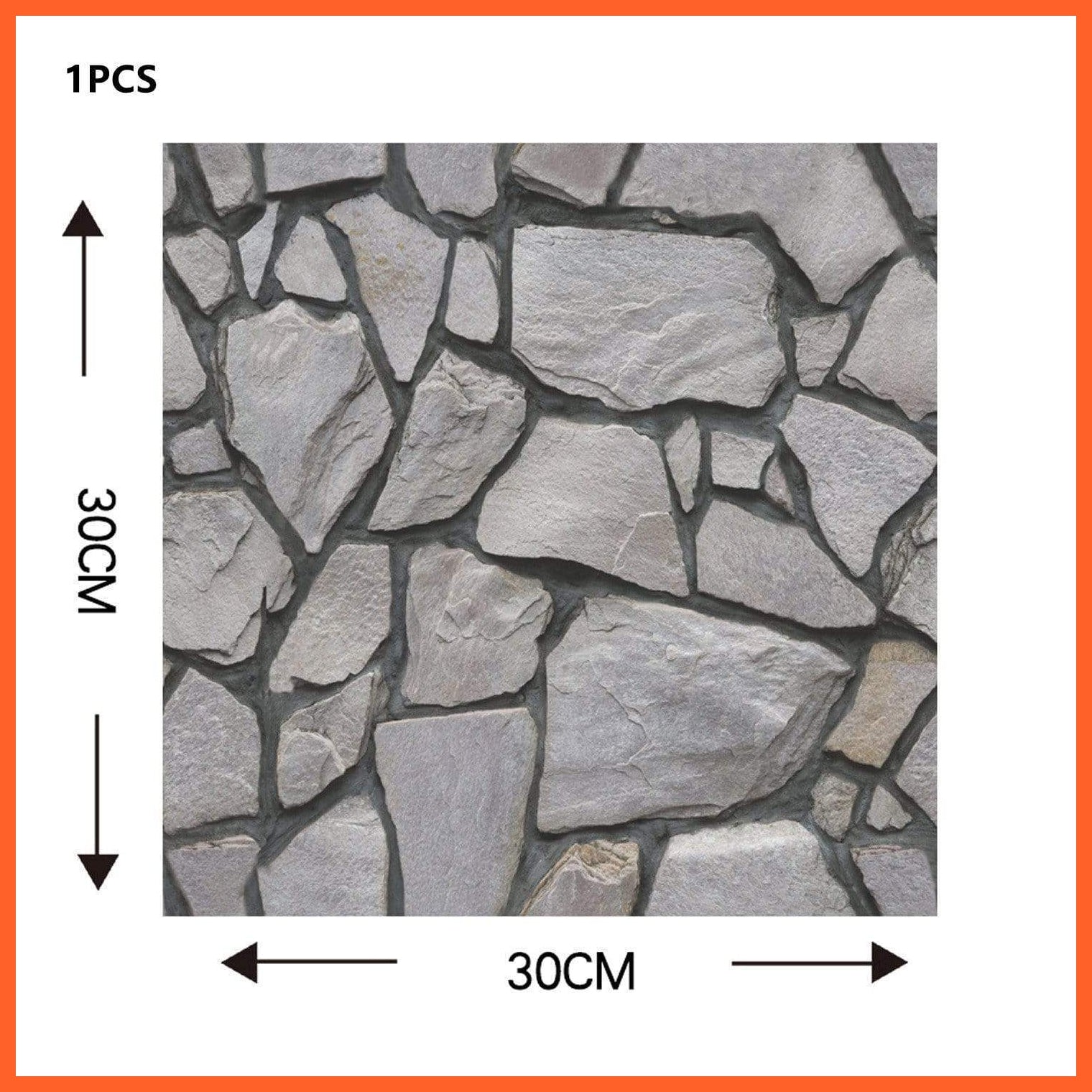 3D Tile Brick Wall Sticker Self-Adhesive Pvc Diy Wallpaper Home Wall Stickers | whatagift.com.au.