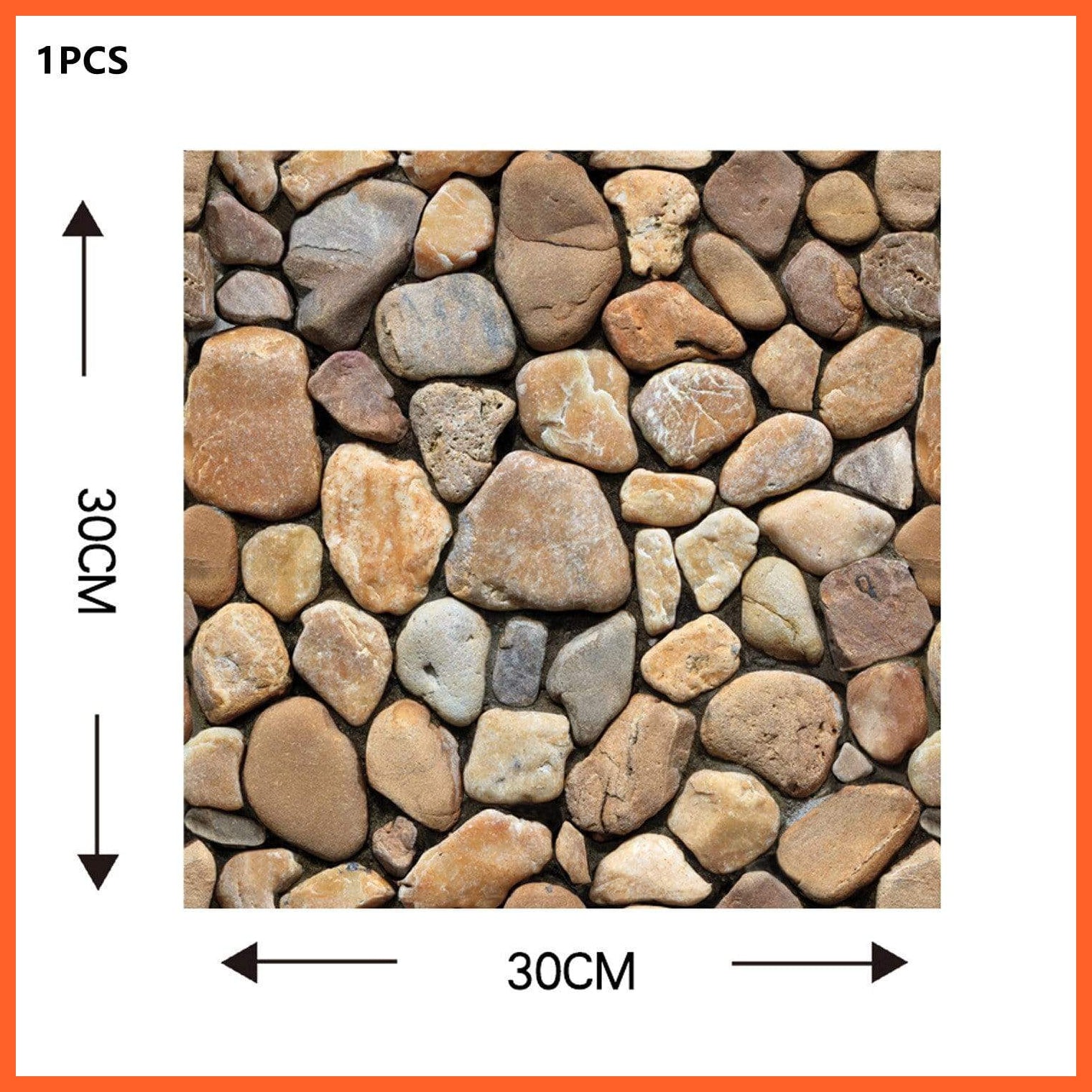 3D Tile Brick Wall Sticker Self-Adhesive Pvc Diy Wallpaper Home Wall Stickers | whatagift.com.au.